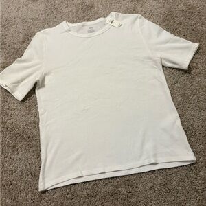 Aerie Classic White Short Sleeve Tee